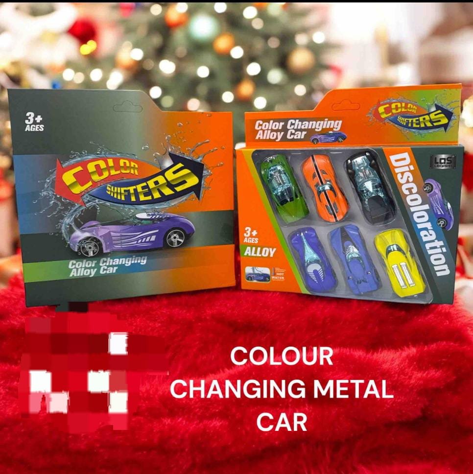COLOUR CHANGING ALLOY METAL CAR 