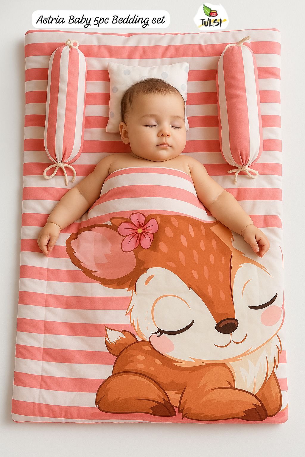 BABY 5PC BEDDING SET 