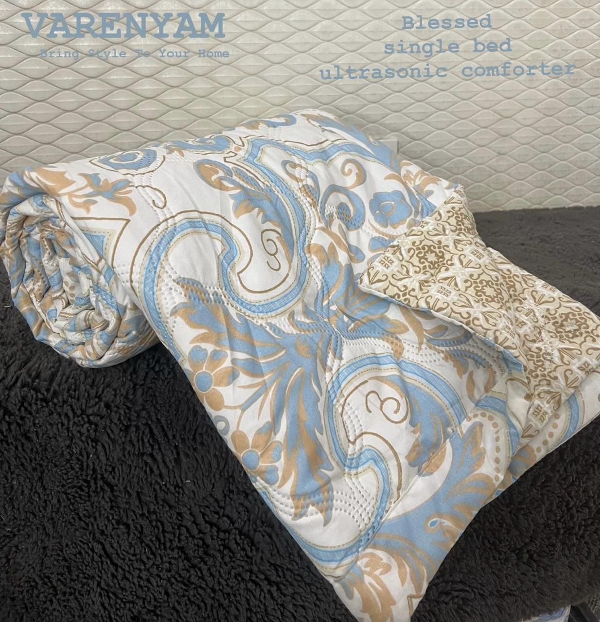 Premium SINGLE Bed Ultrasonic AC Comforters 
