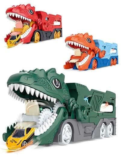 Dinosaur Transporter Truck Novelty Electric Light and Sound