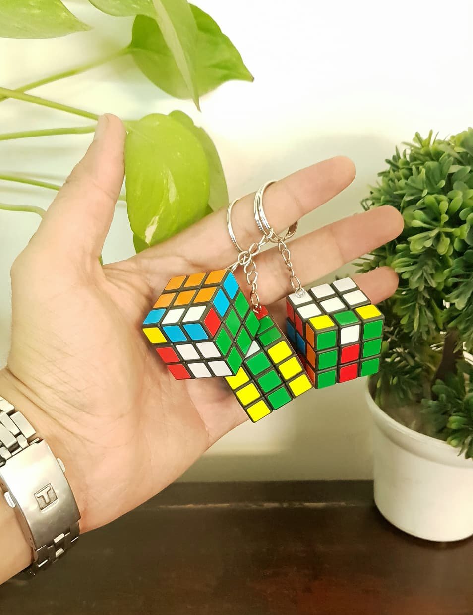 Cube Keychain 