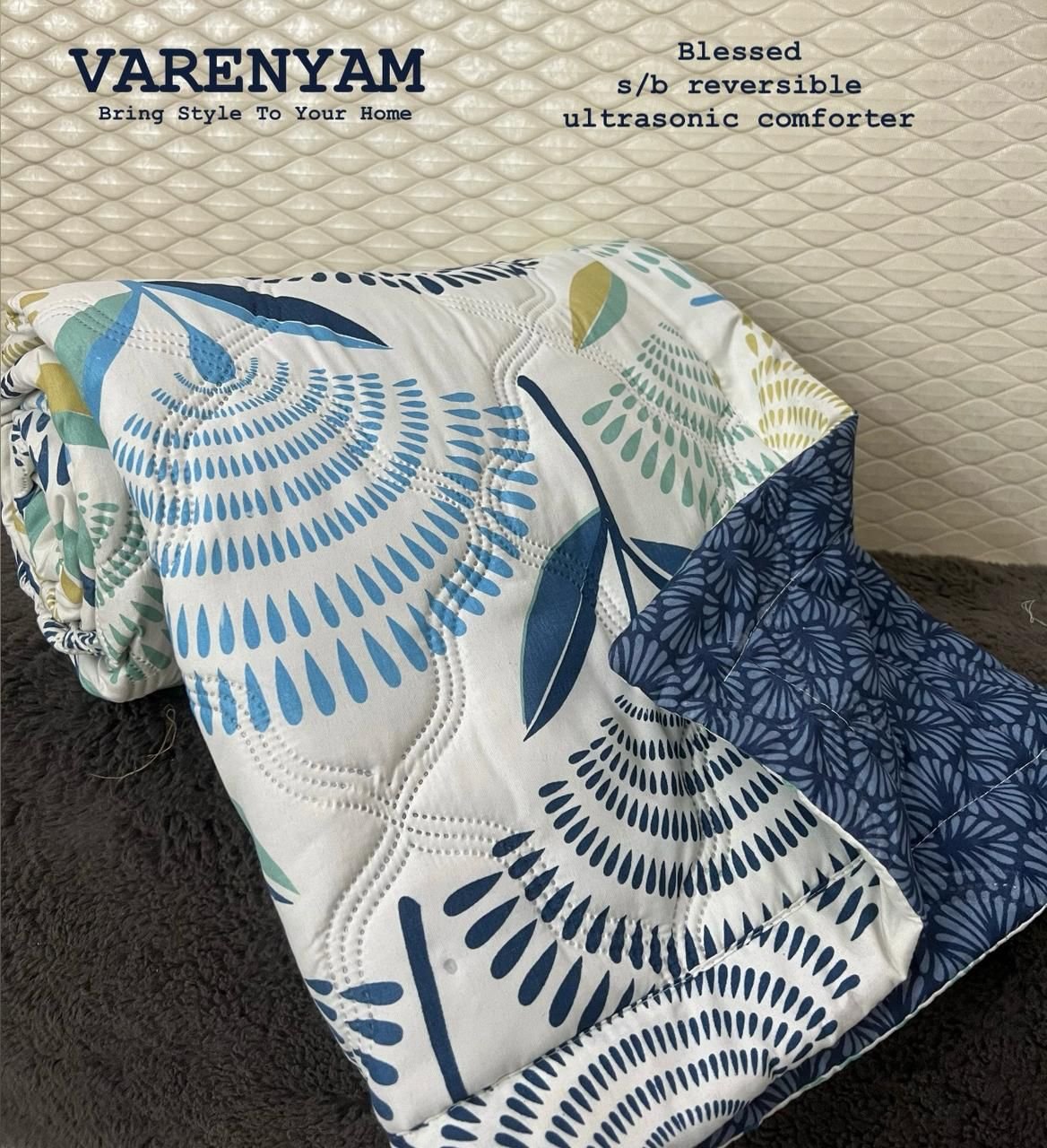 Premium SINGLE Bed Ultrasonic AC Comforters 