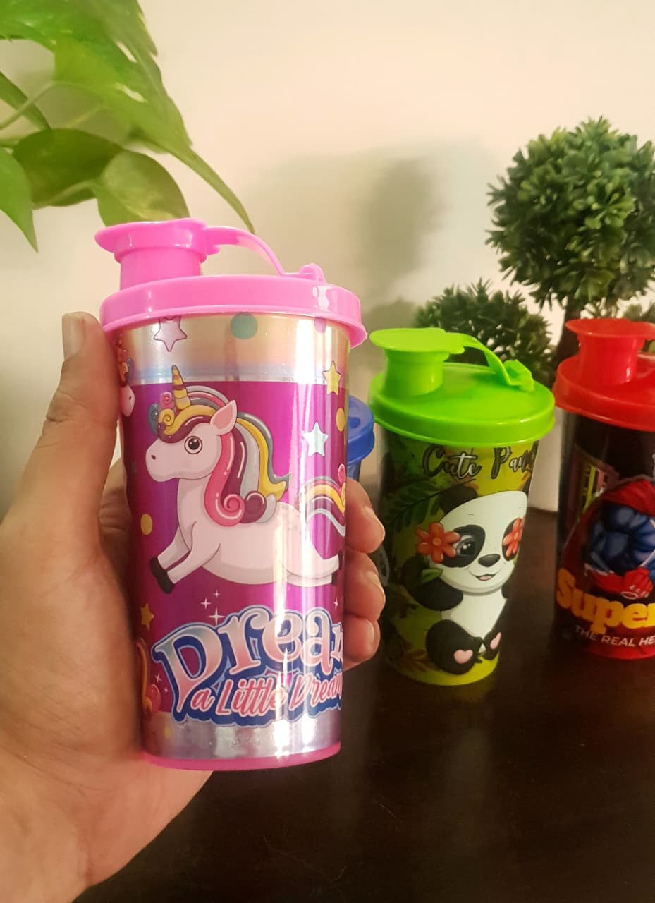 Cartoon Theme Kids Sipper 