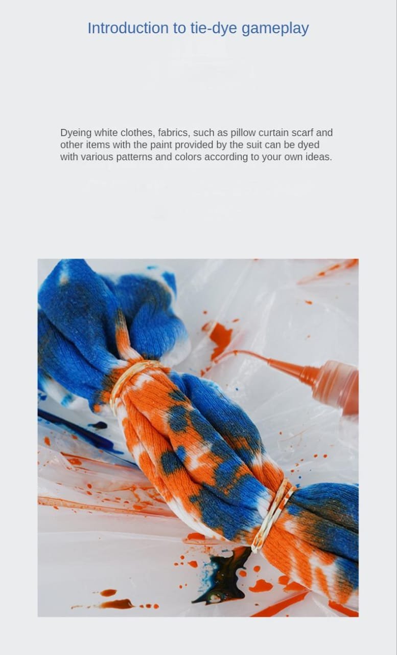  DIY Tie Dye Kits Fabric Dye Set