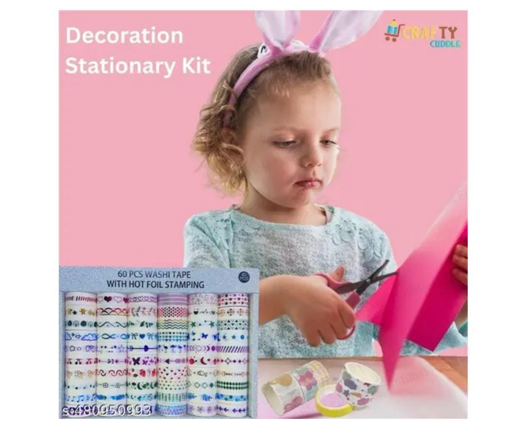  Washi Tape with hot foil Stamping