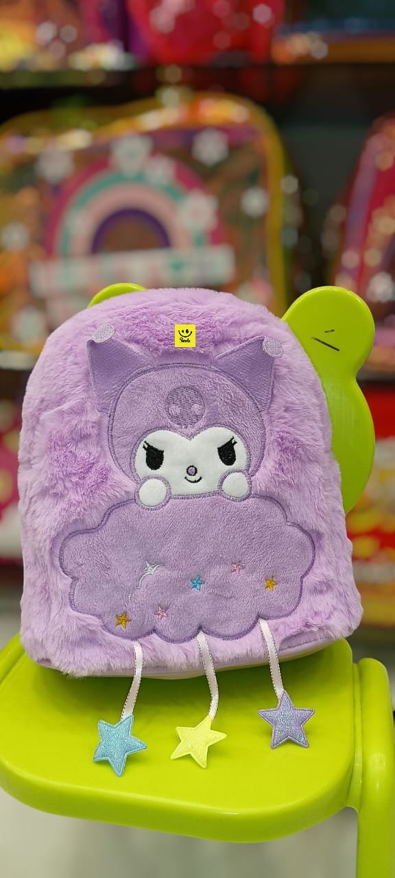 SOFT CUTE FUR BAGS FOR KIDDOS