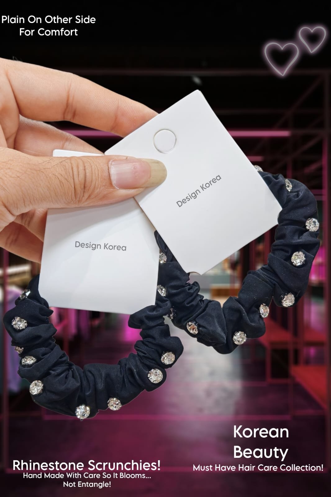 stunning Rhinestone Scrunchies! 