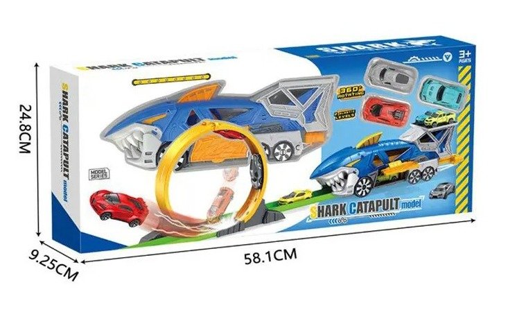 Shark Catapult Car Launcher