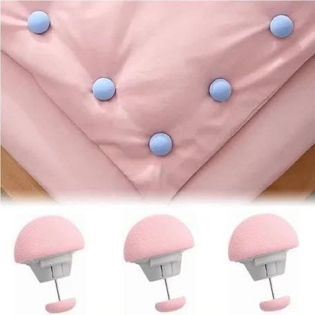 BEDSHEET CURTAIN CLIPS PACK OF 10 PCS