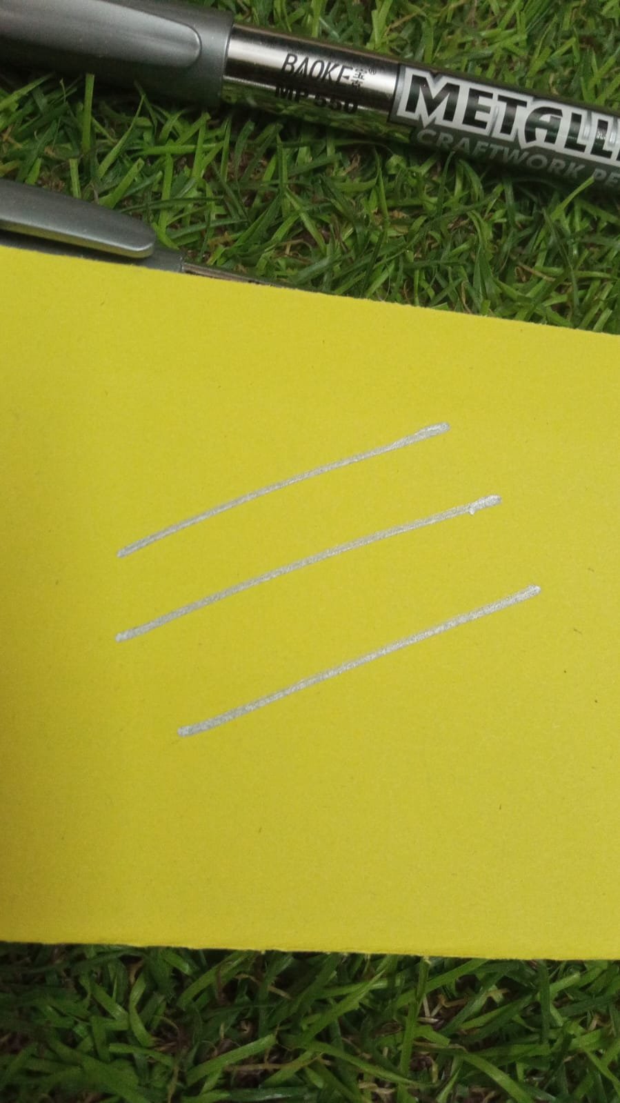 BROKE METALLIC CRAFTWORK PEN  (MOQ 6 PCS)