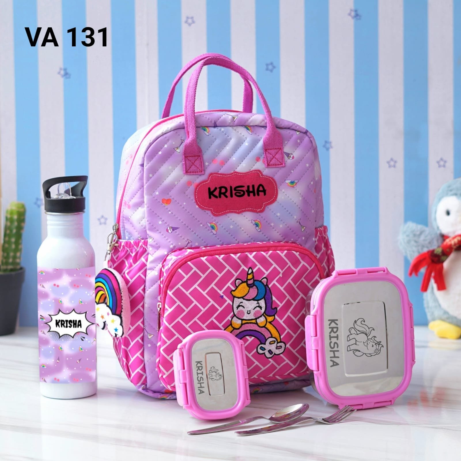 Personalised Box bagpack full combo 