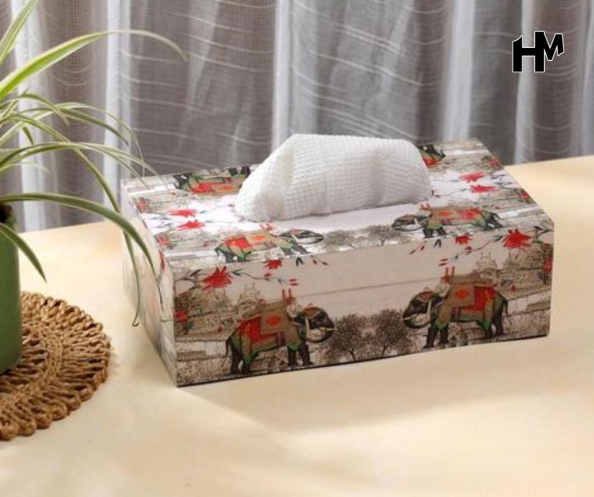  Wooden Tissue boxes 