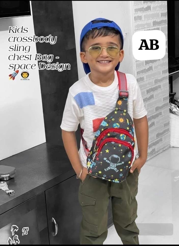 Printed chest pouches ( moq 12) 