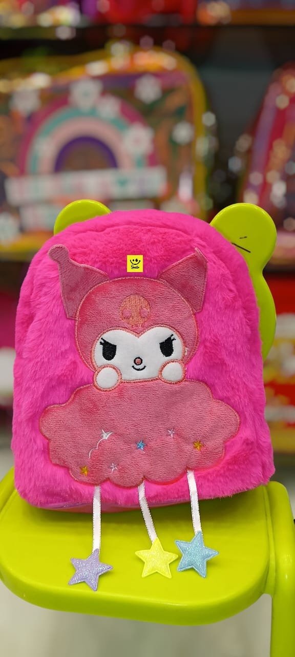 SOFT CUTE FUR BAGS FOR KIDDOS