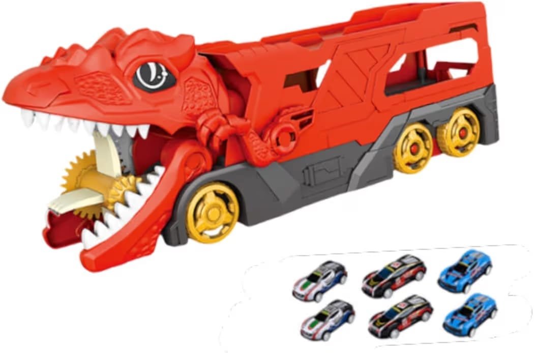 Dinosaur Transporter Truck Novelty Electric Light and Sound