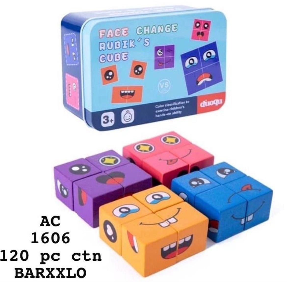 Face Change play Cubes