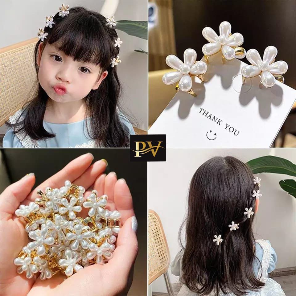 MINI PEARL HAIR CLAWS