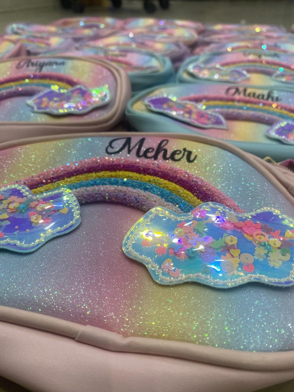 Rainbow Side Sling Bag