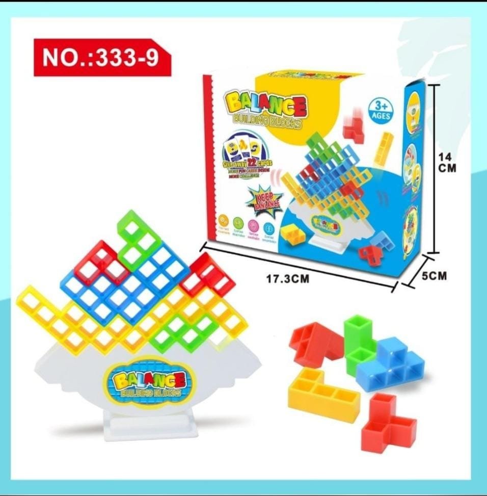 Tetra Tower Game With command Cards 