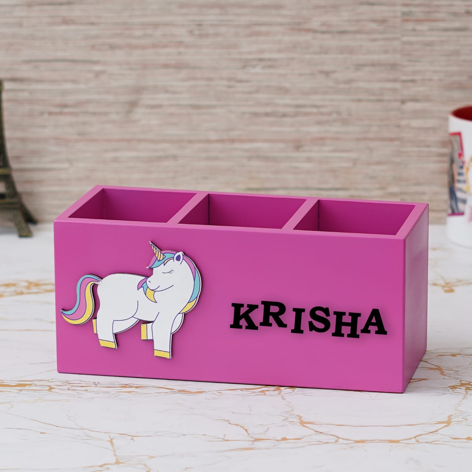 Personalised Kids Pen Stand