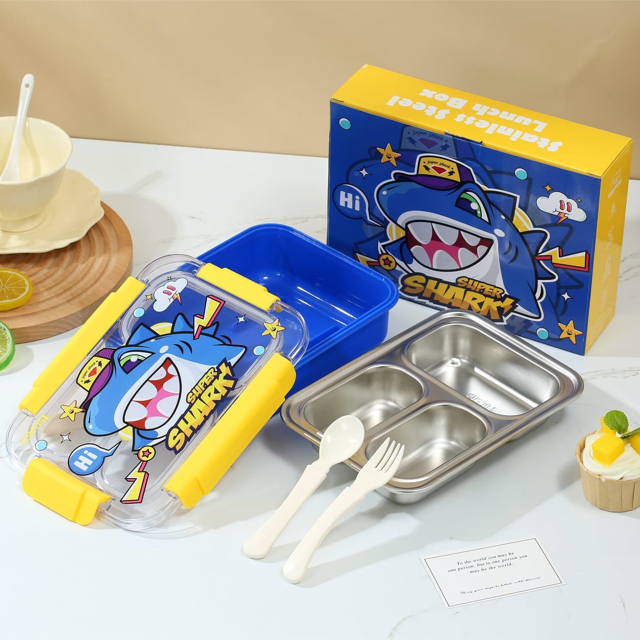  lunch boxes Insulated steel 