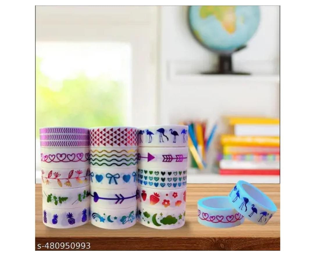  Washi Tape with hot foil Stamping