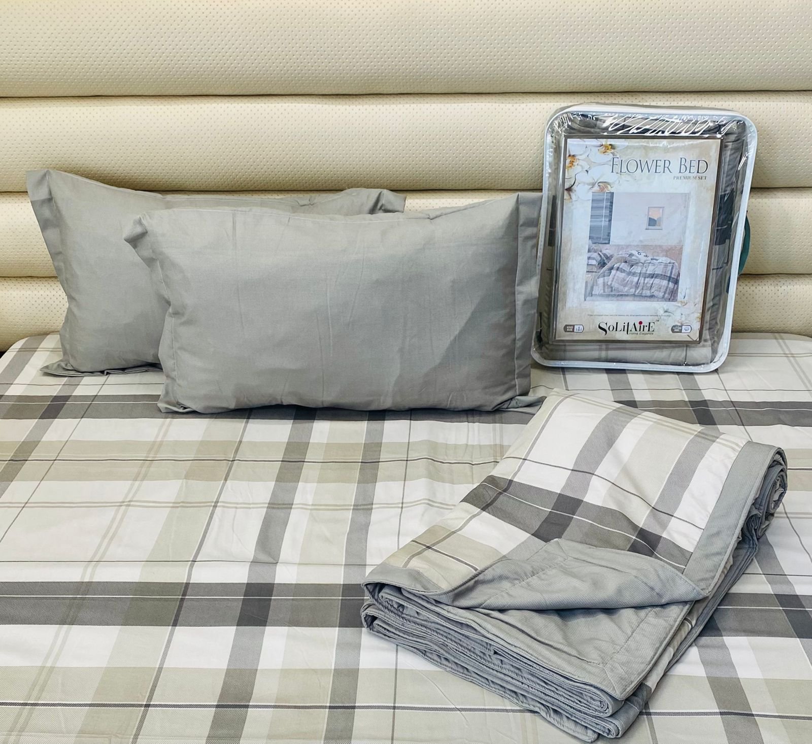 Flower bed king sized Dohar set 