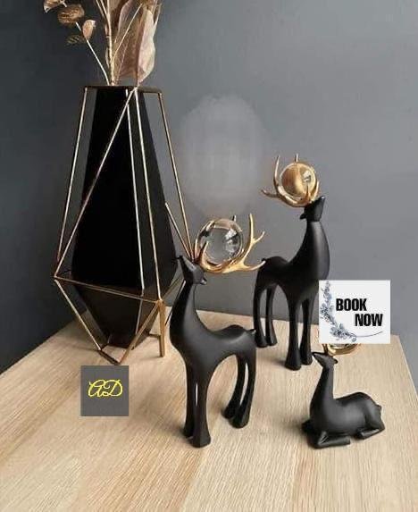 Lucky Deer with Crystal Ball