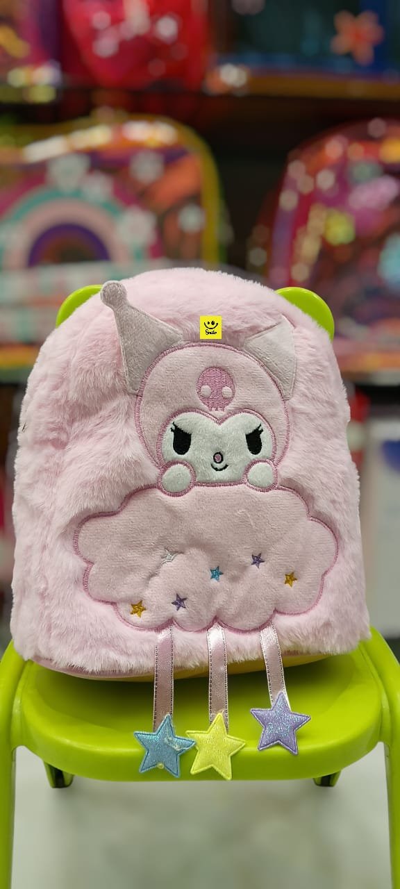 SOFT CUTE FUR BAGS FOR KIDDOS