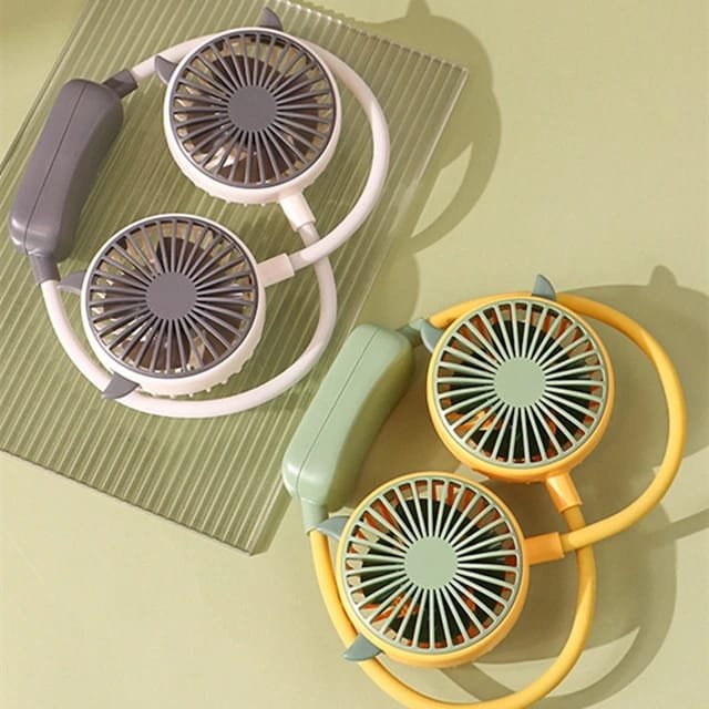 Rotatable Hand-Free Neck Fan