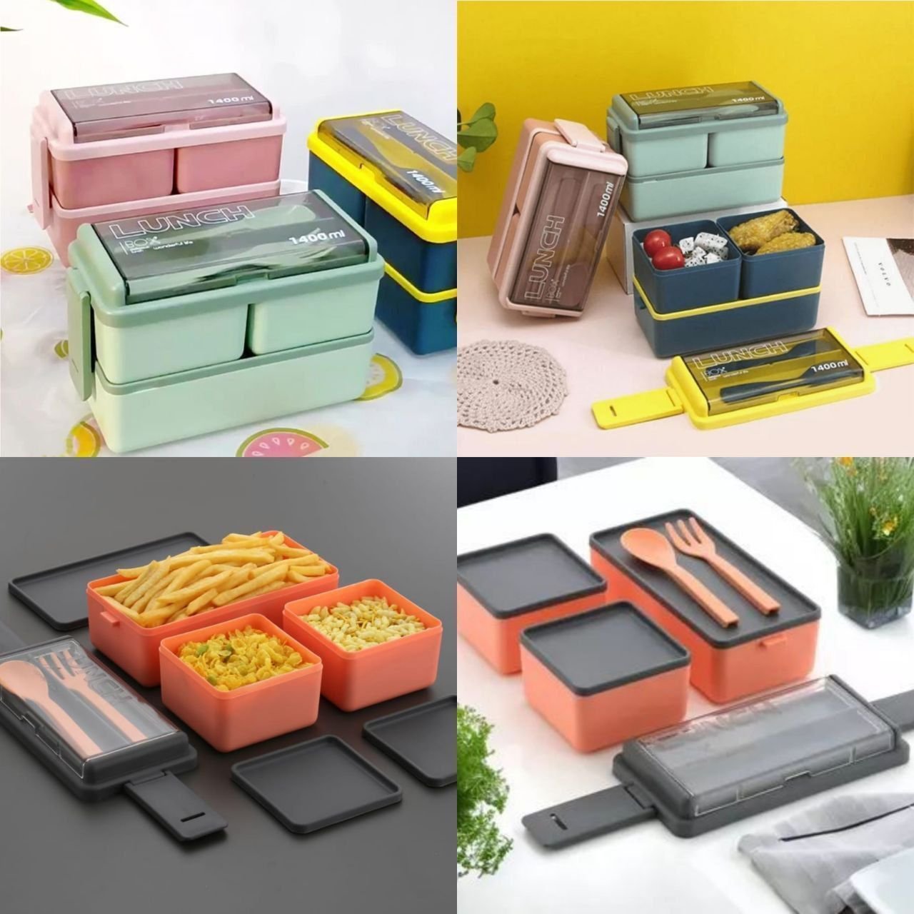 Double Decor lunch box