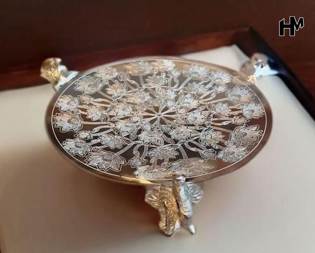 *Aluminium Elephant platter for Your Gifting needs!* ????