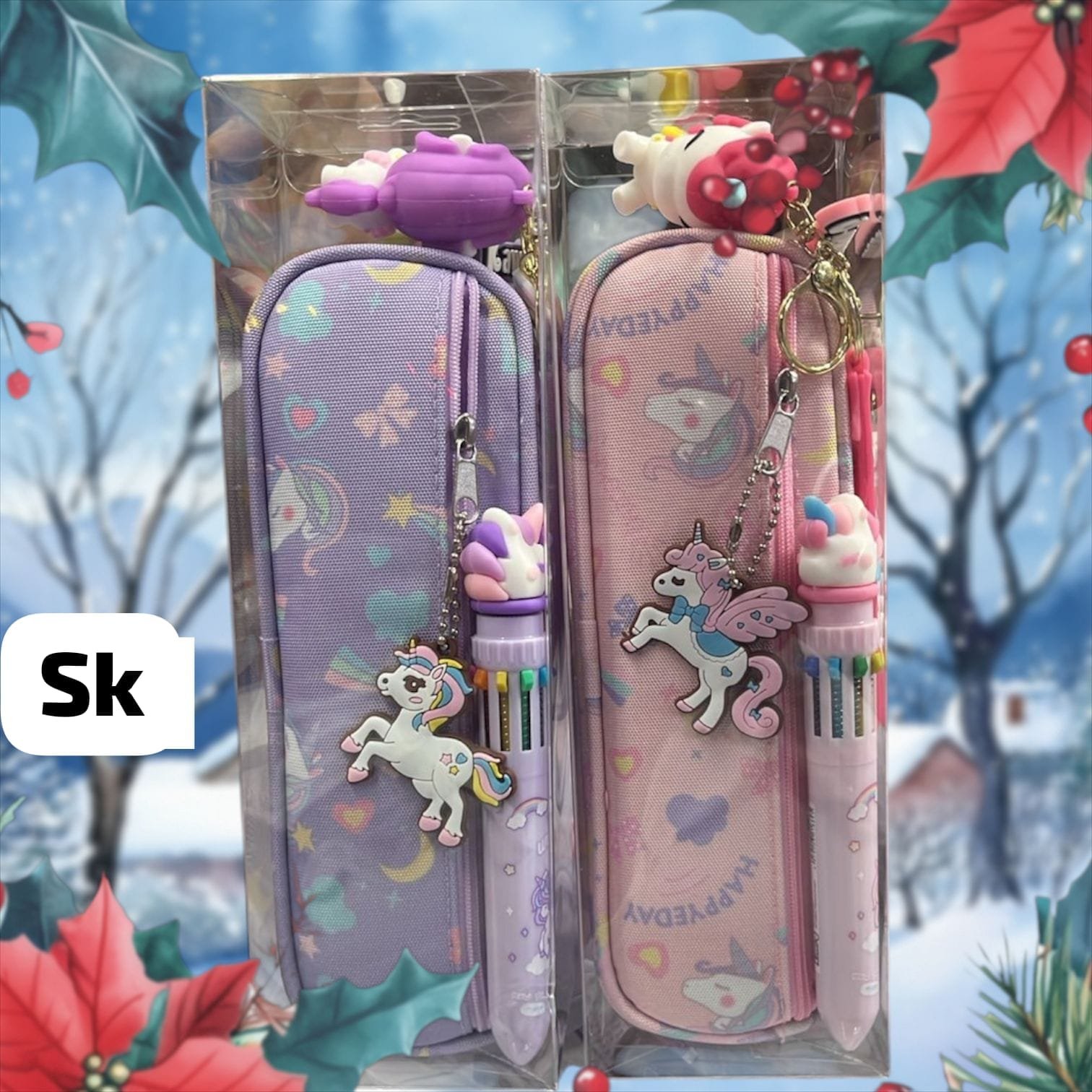  Unicorn ???? Pencil Case 