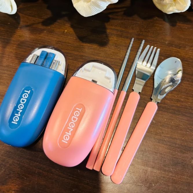 TEDEMEI STAINLESS steel CUTLERY SET