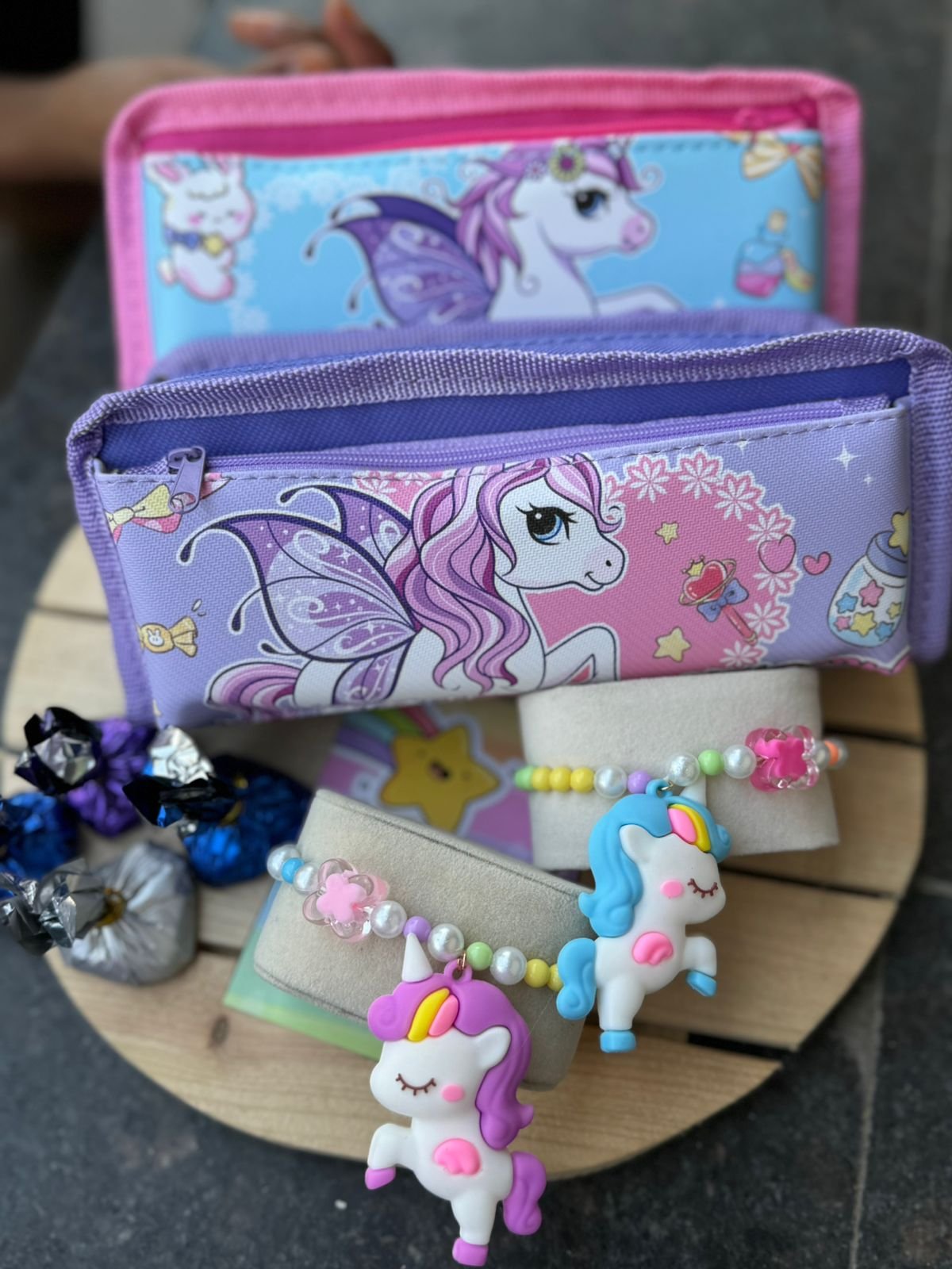 Cute, personalized Rakhi hampers