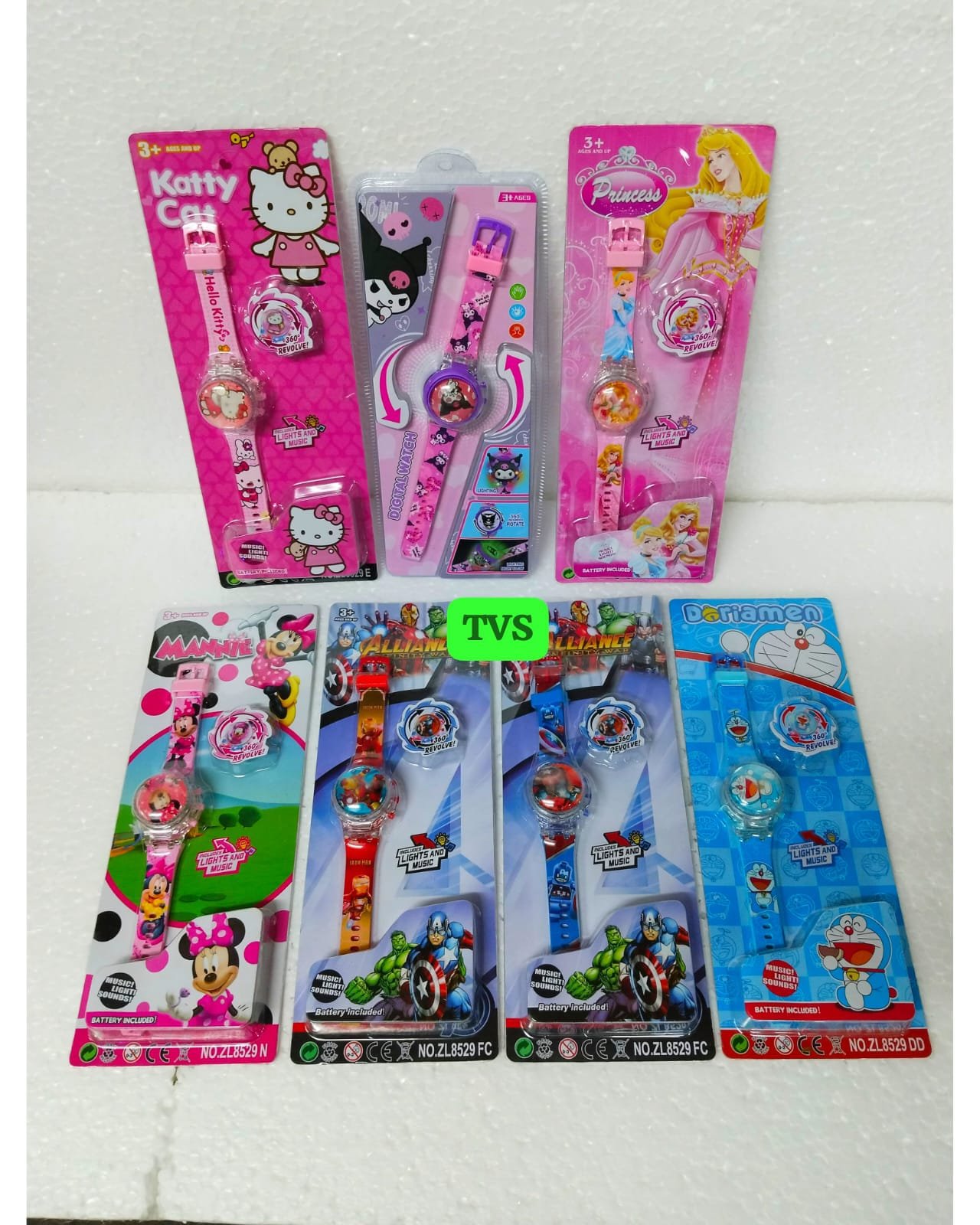 Wristwatch with Spinner MOQ-2