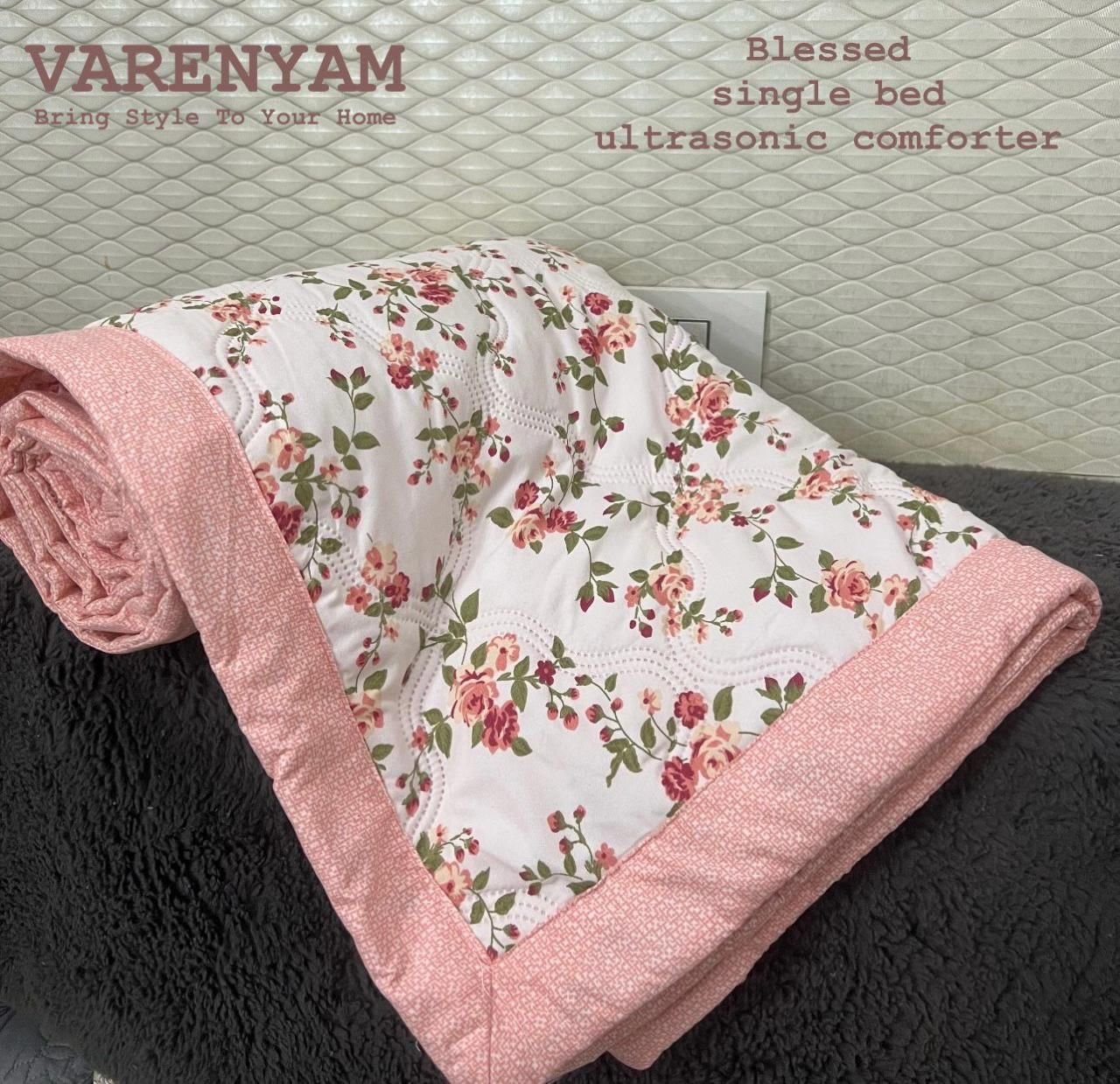 Premium SINGLE Bed Ultrasonic AC Comforters 