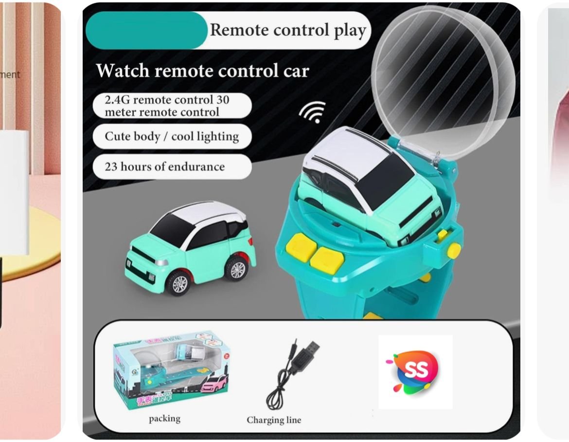 Toys Mini Wristwatch Remote Control Car Toys 