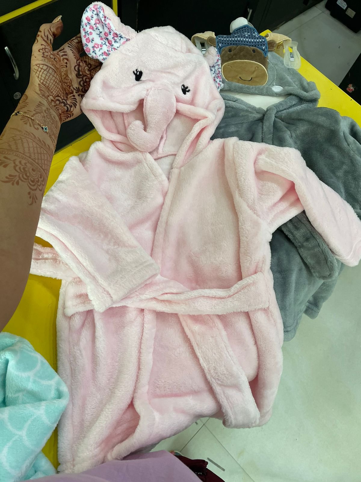 Super cute bathrobe for small kids