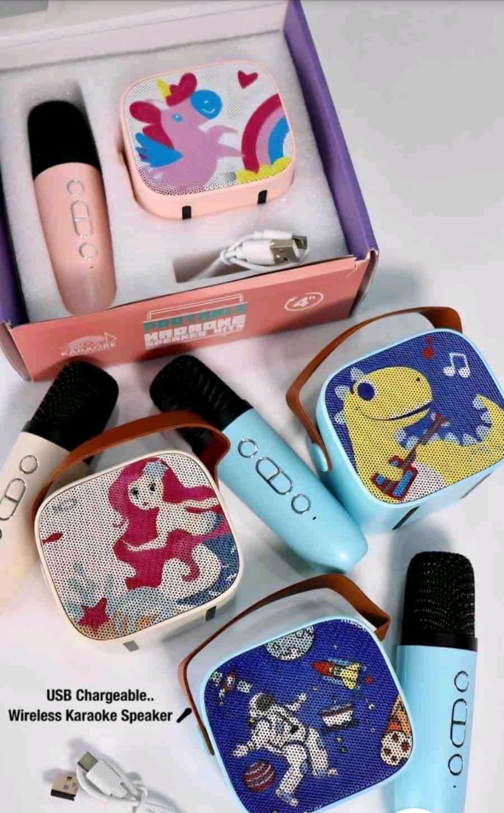 Premium Quality Original  Karaoke ???? Speaker With High quality Mic ???? with Voice Changing Features 