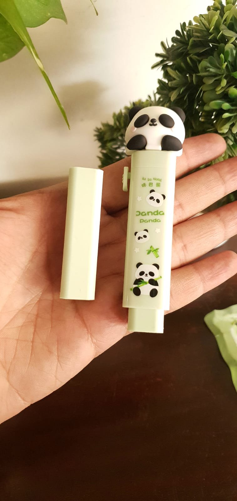 Panda Push Eraser with Refill ???? 