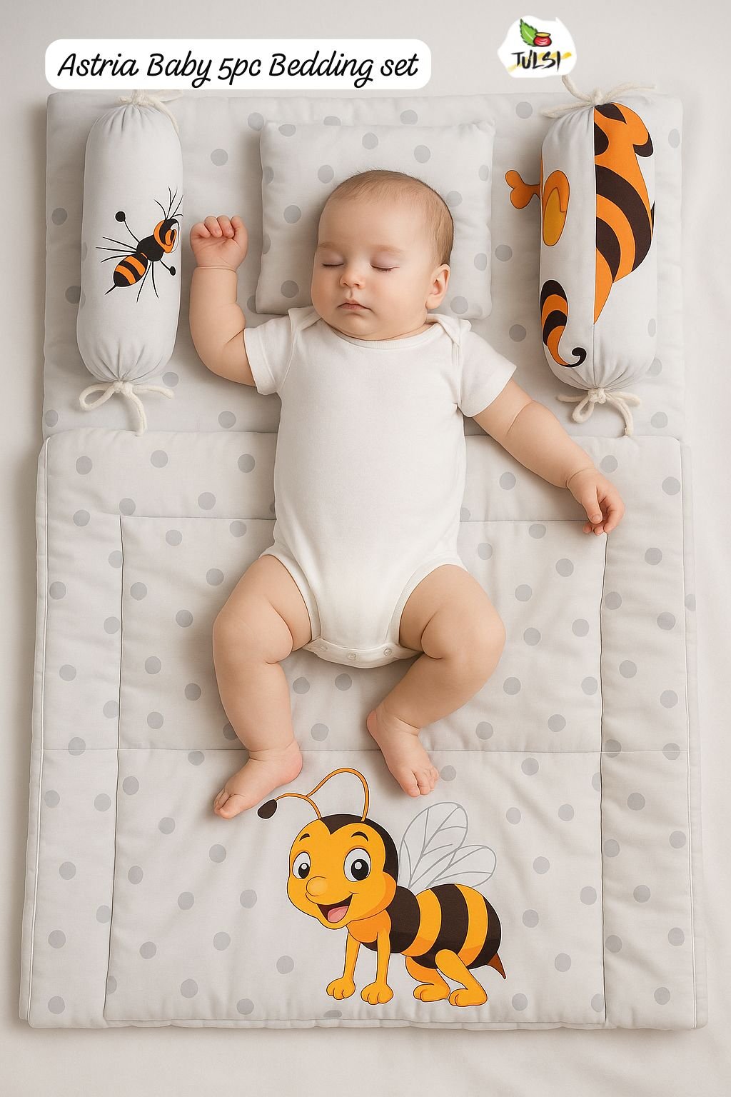 BABY 5PC BEDDING SET 