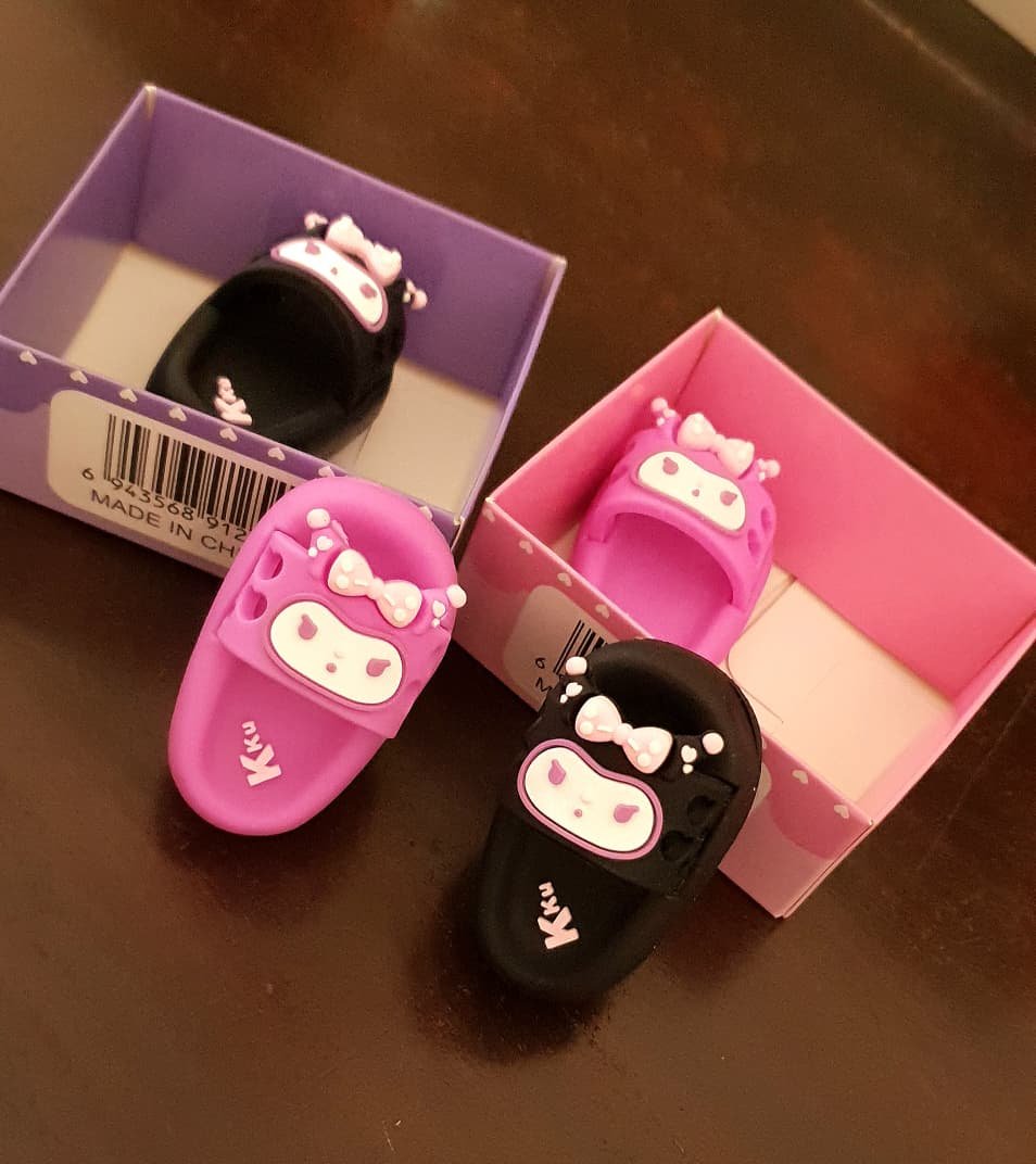 Kuromi Slippers Eraser 