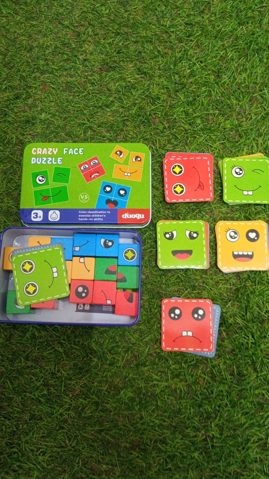 Face Change play Cubes