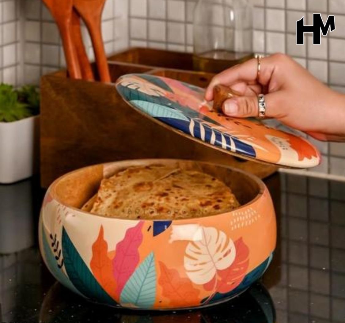 Round shaped Roti Boxes