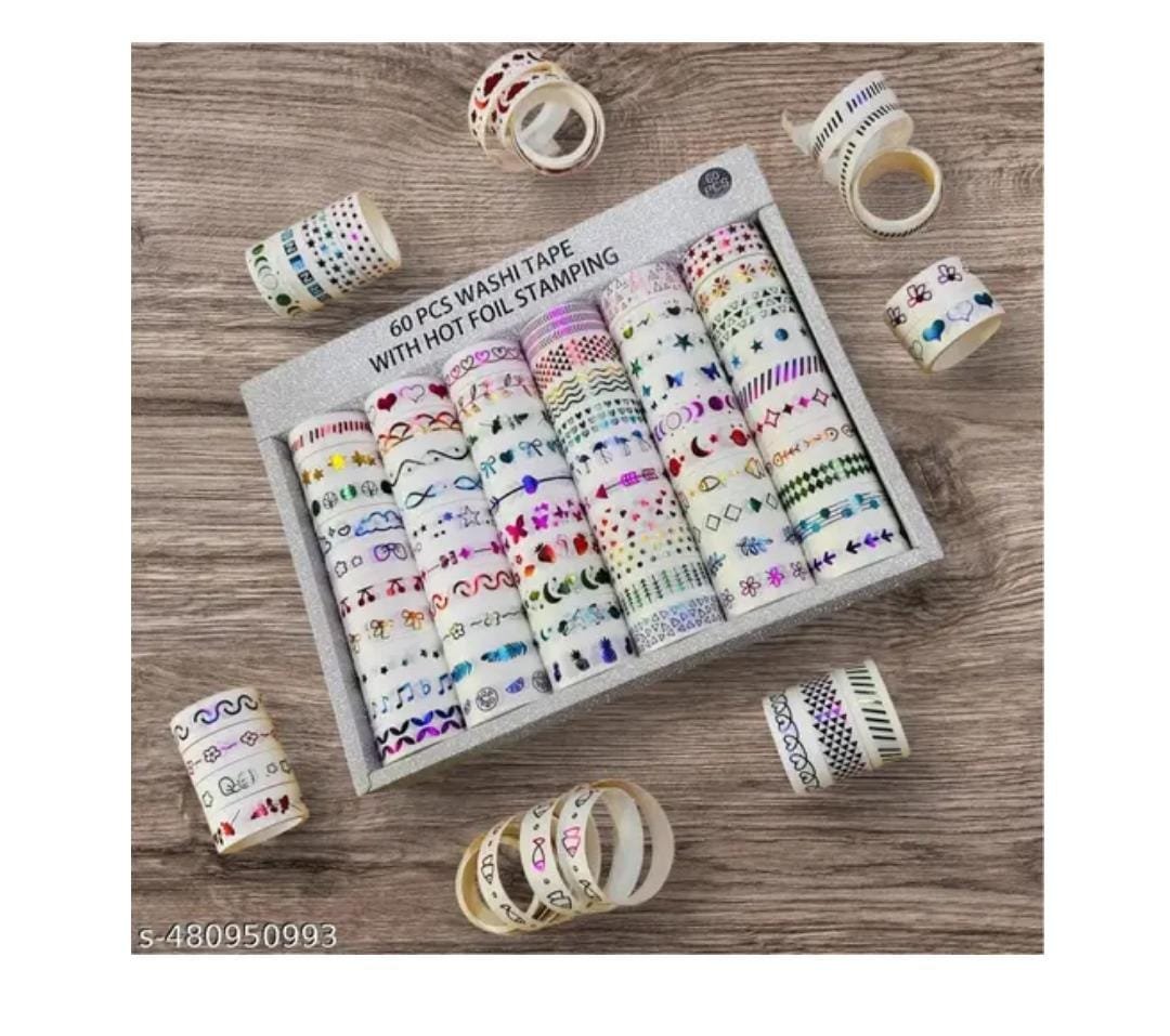  Washi Tape with hot foil Stamping