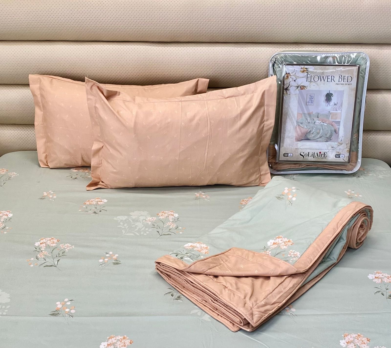 Flower bed king sized Dohar set 