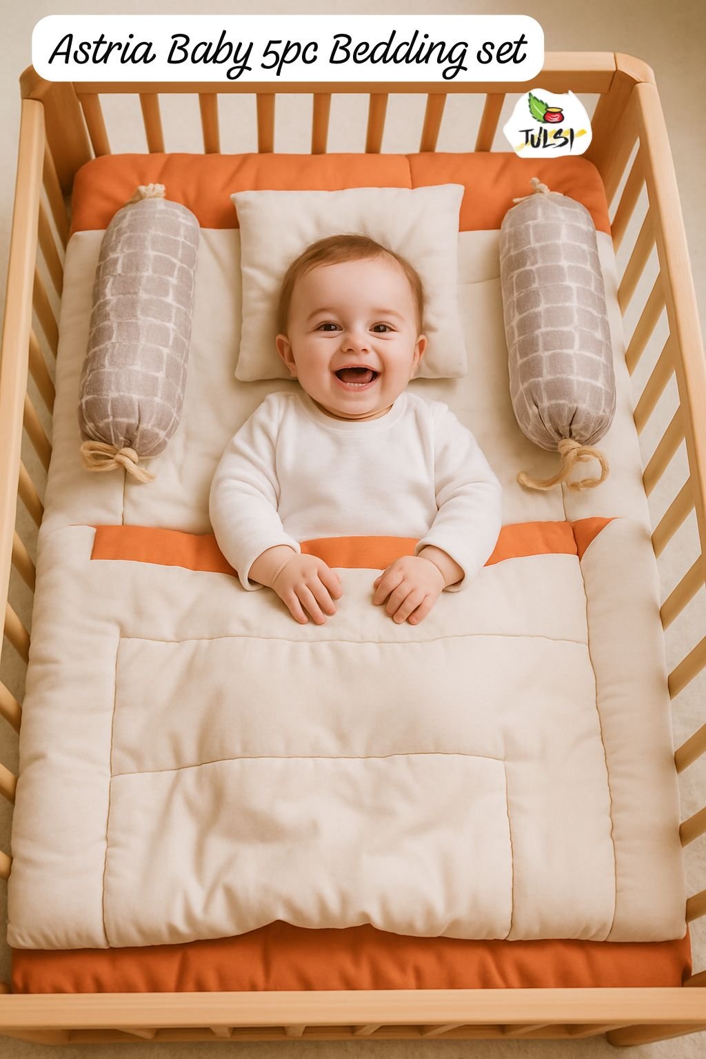 BABY 5PC BEDDING SET 