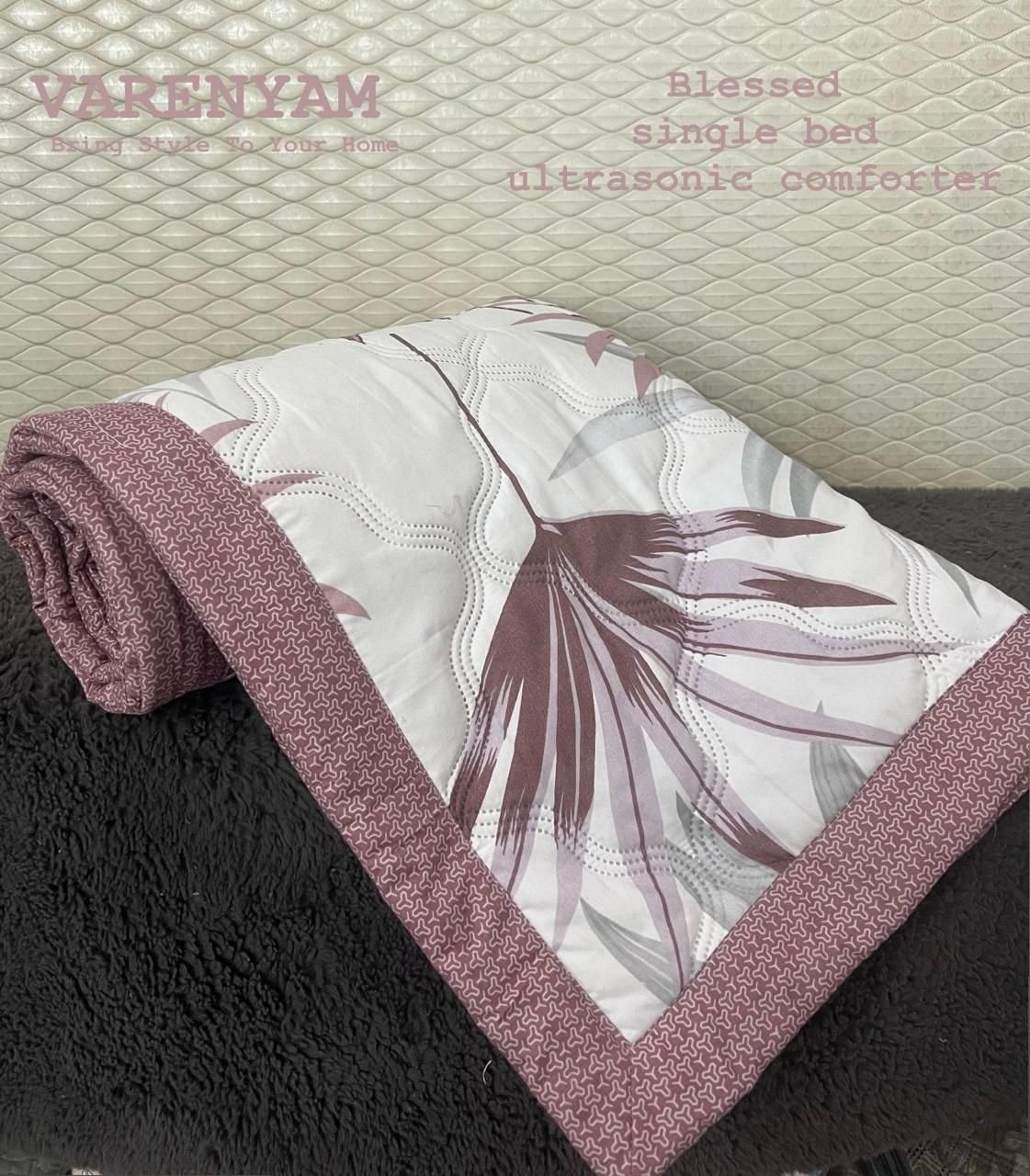 Premium SINGLE Bed Ultrasonic AC Comforters 