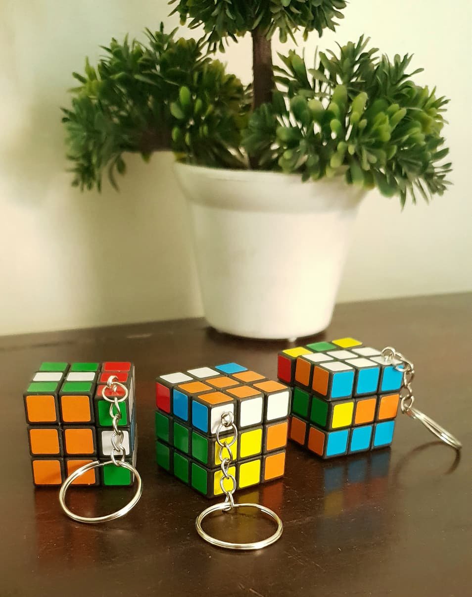 Cube Keychain 